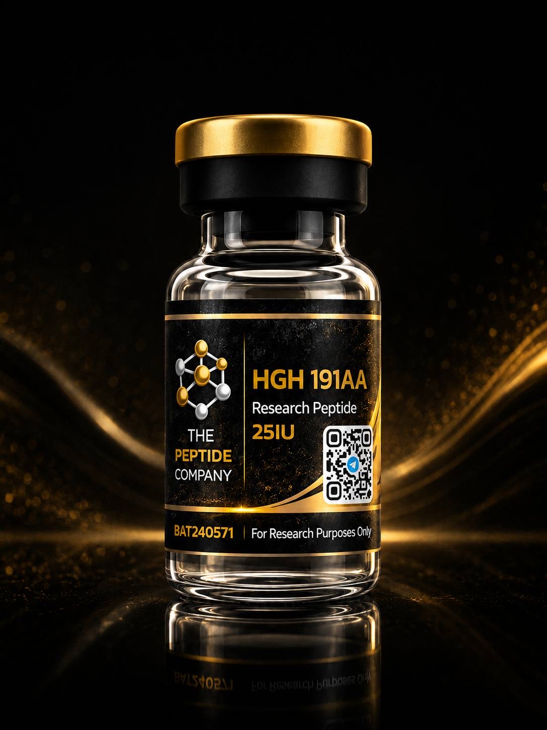 HGH191AA 25IU research vial
