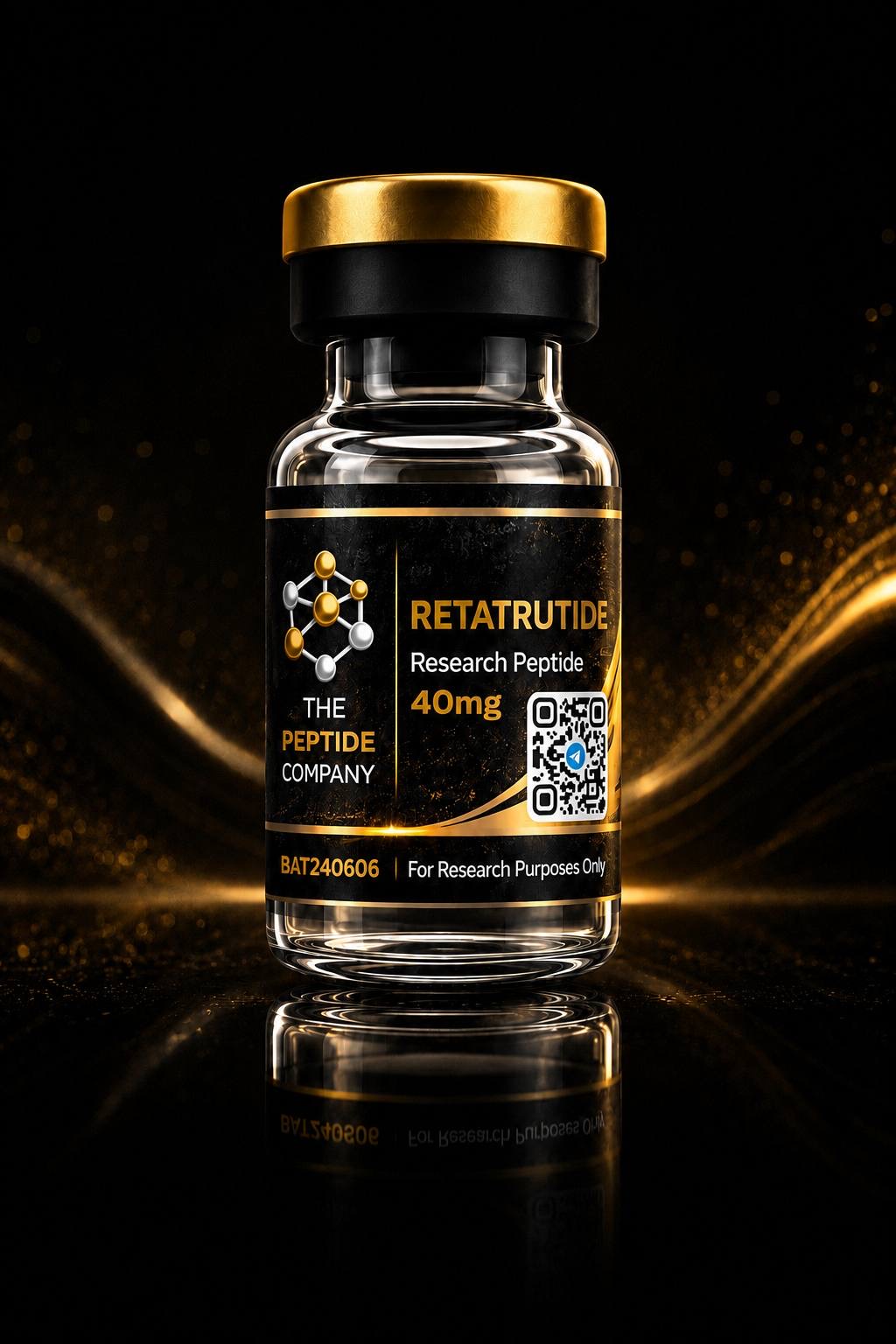 Retatrutide 40mg research vial