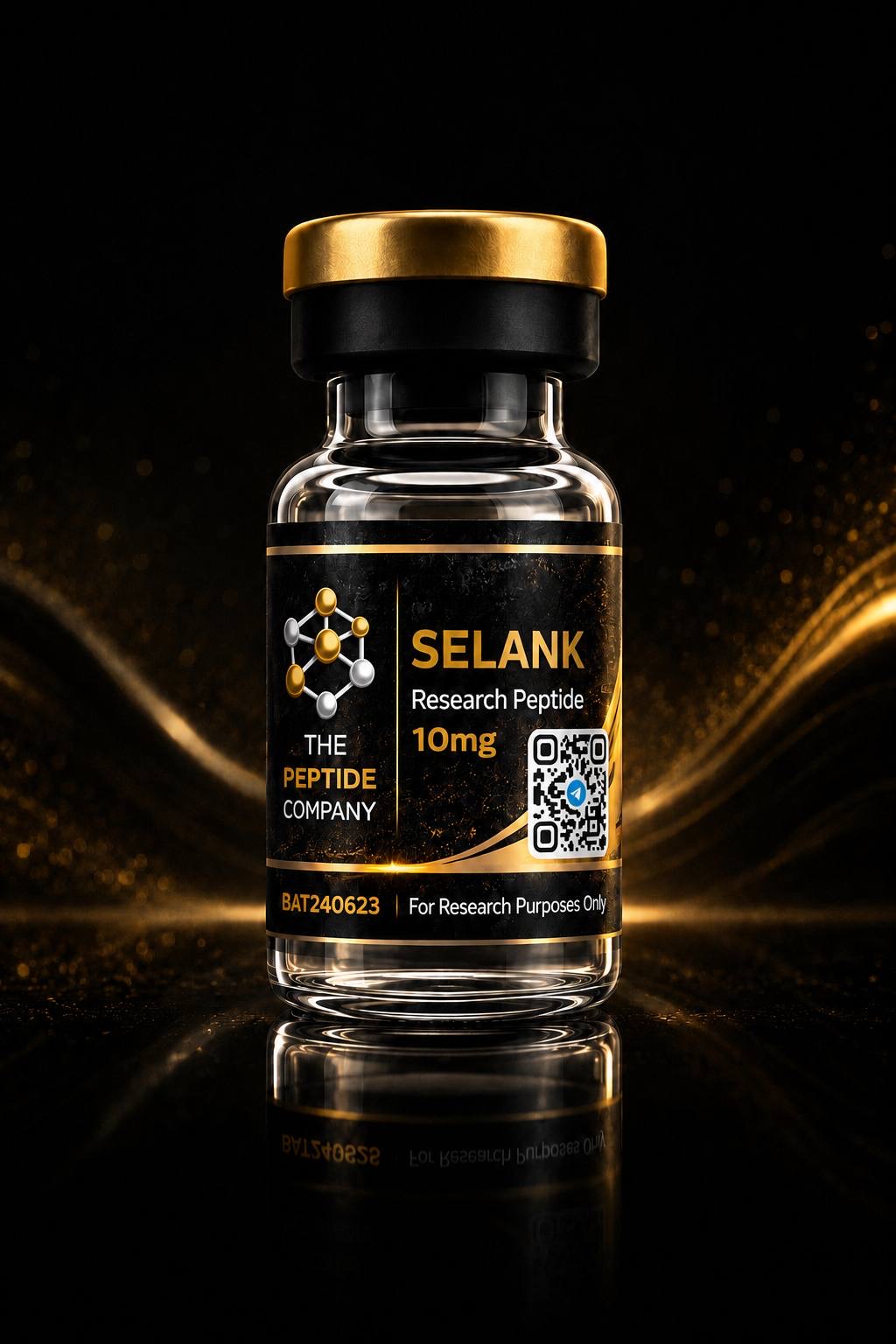Selank 10mg research vial