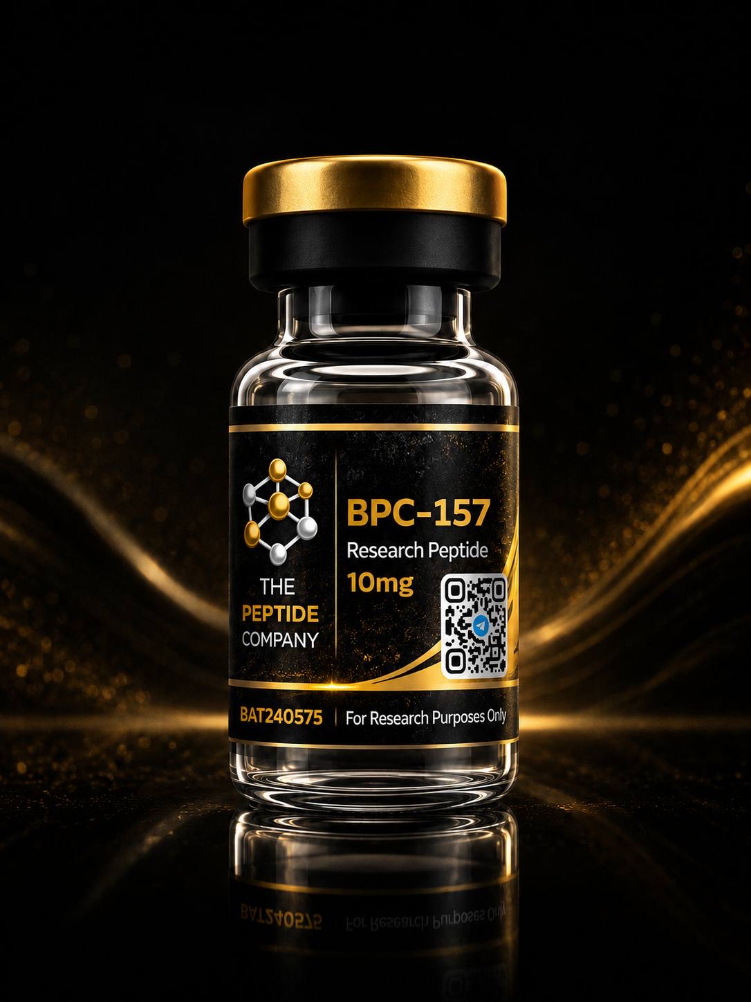 BPC-157 10mg research vial