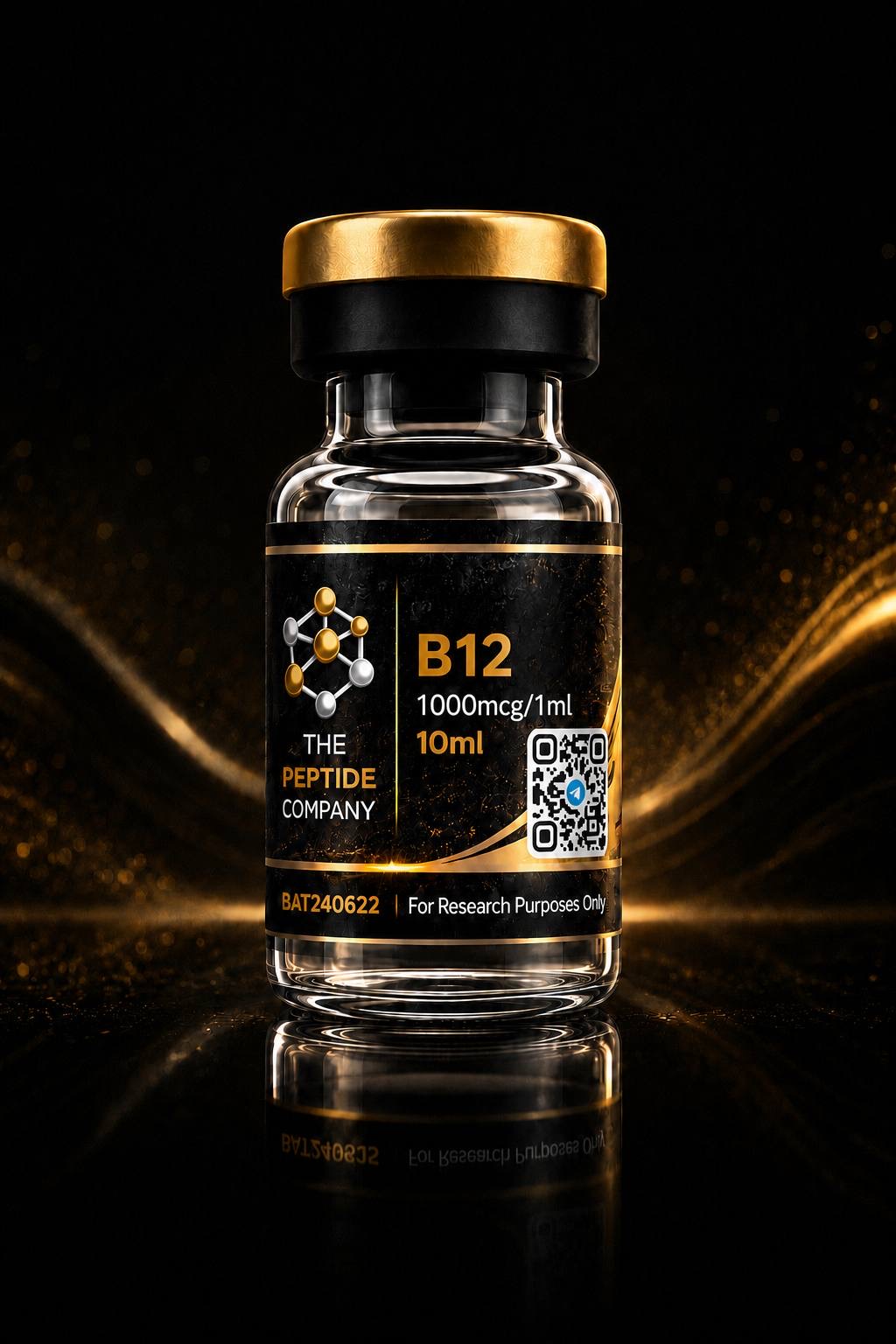 B12 10ml research vial