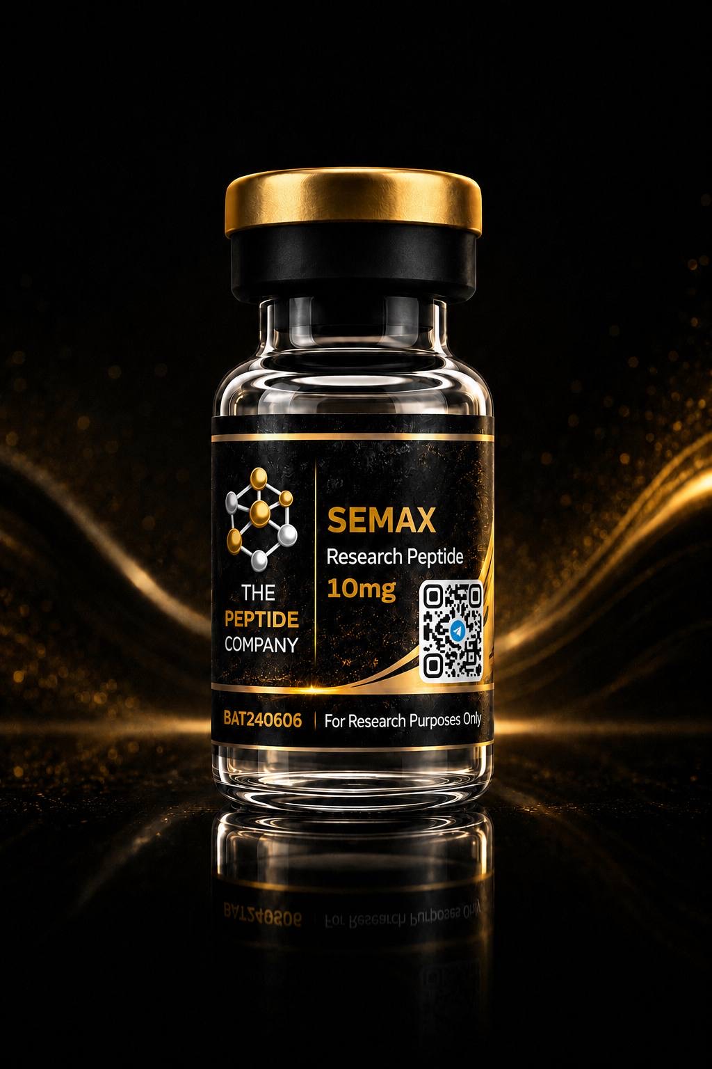 Semax 10mg research vial