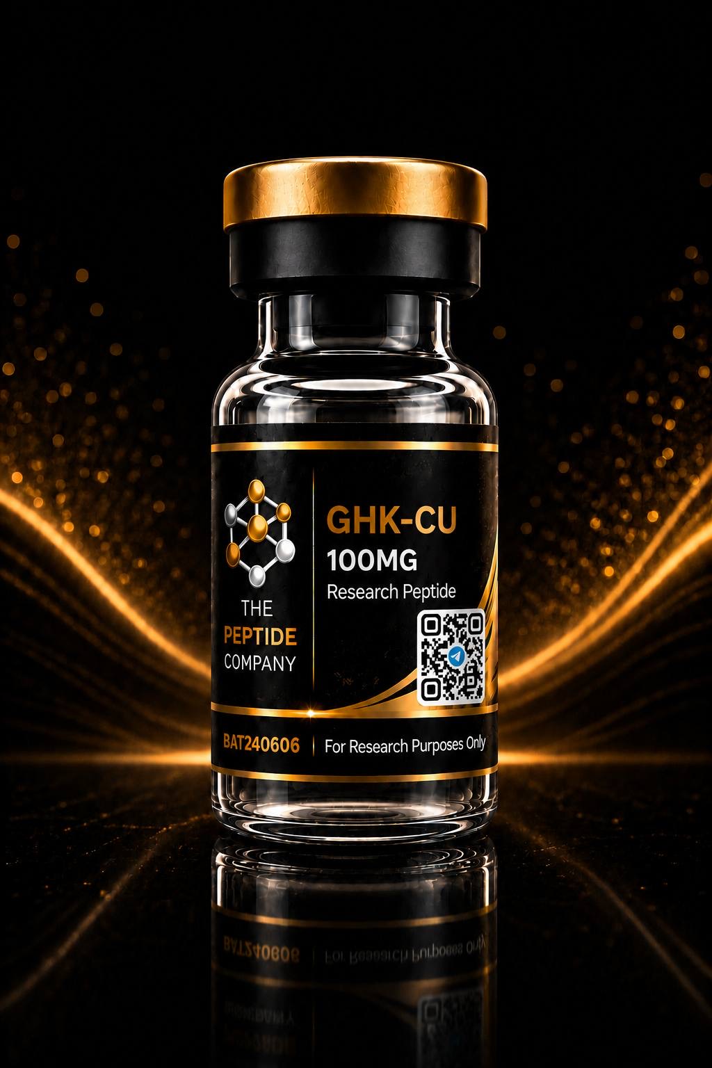 GHK-Cu 100mg research vial